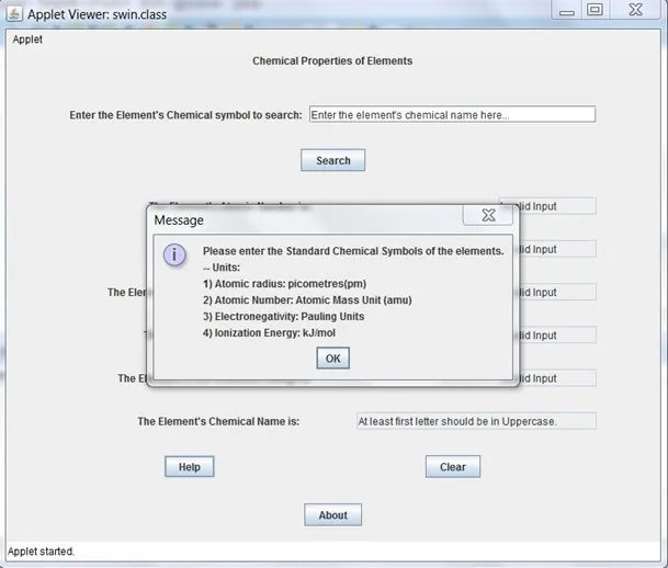  J panel/ Message box